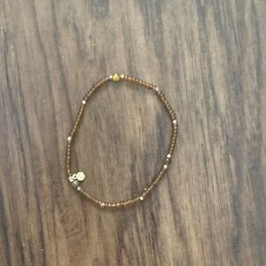 Express men’s  mini beaded stretch bracelet